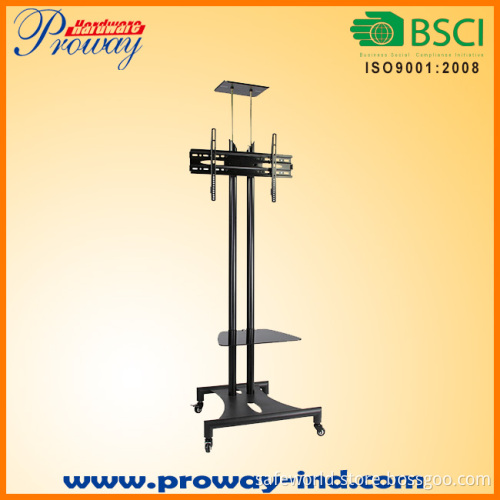 tv cart with wheels for 32 to 70 inch